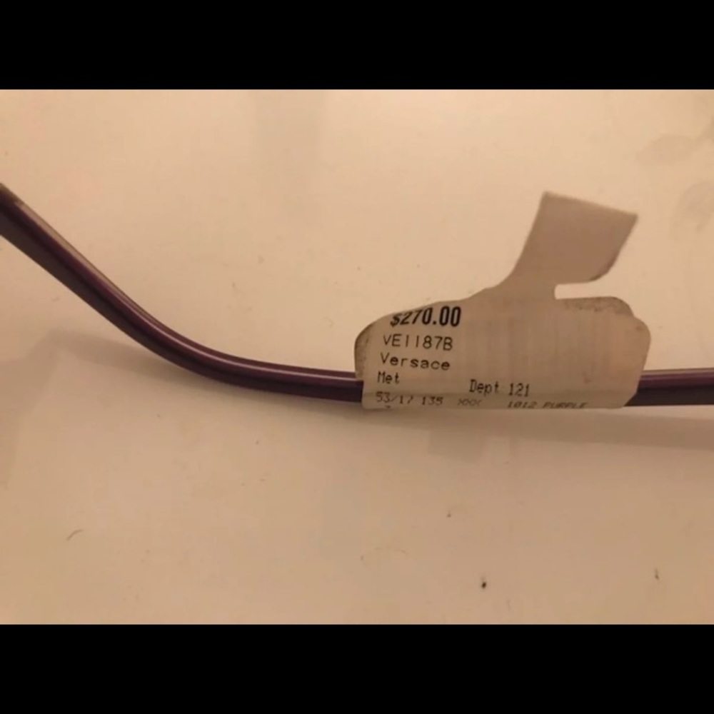 Authentic Versace eyeglass frames purple - Picture 4 of 5